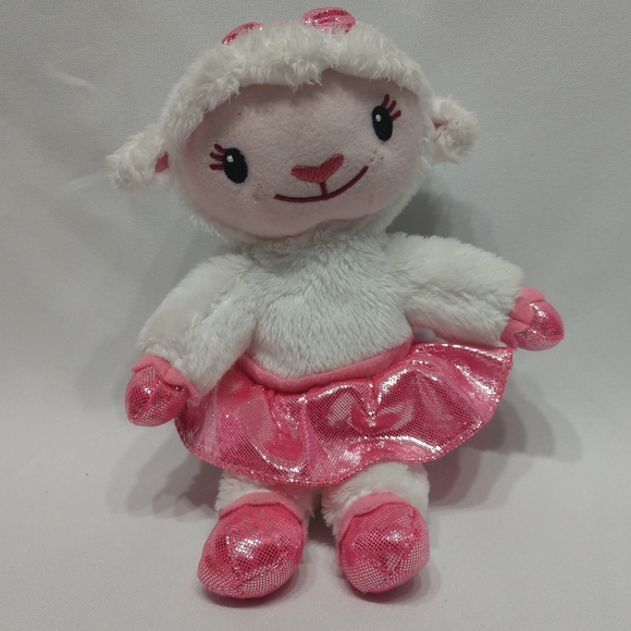 Disney Toys 6 Doc Mcstuffins Lambie Small Plush By Ty Excellent
